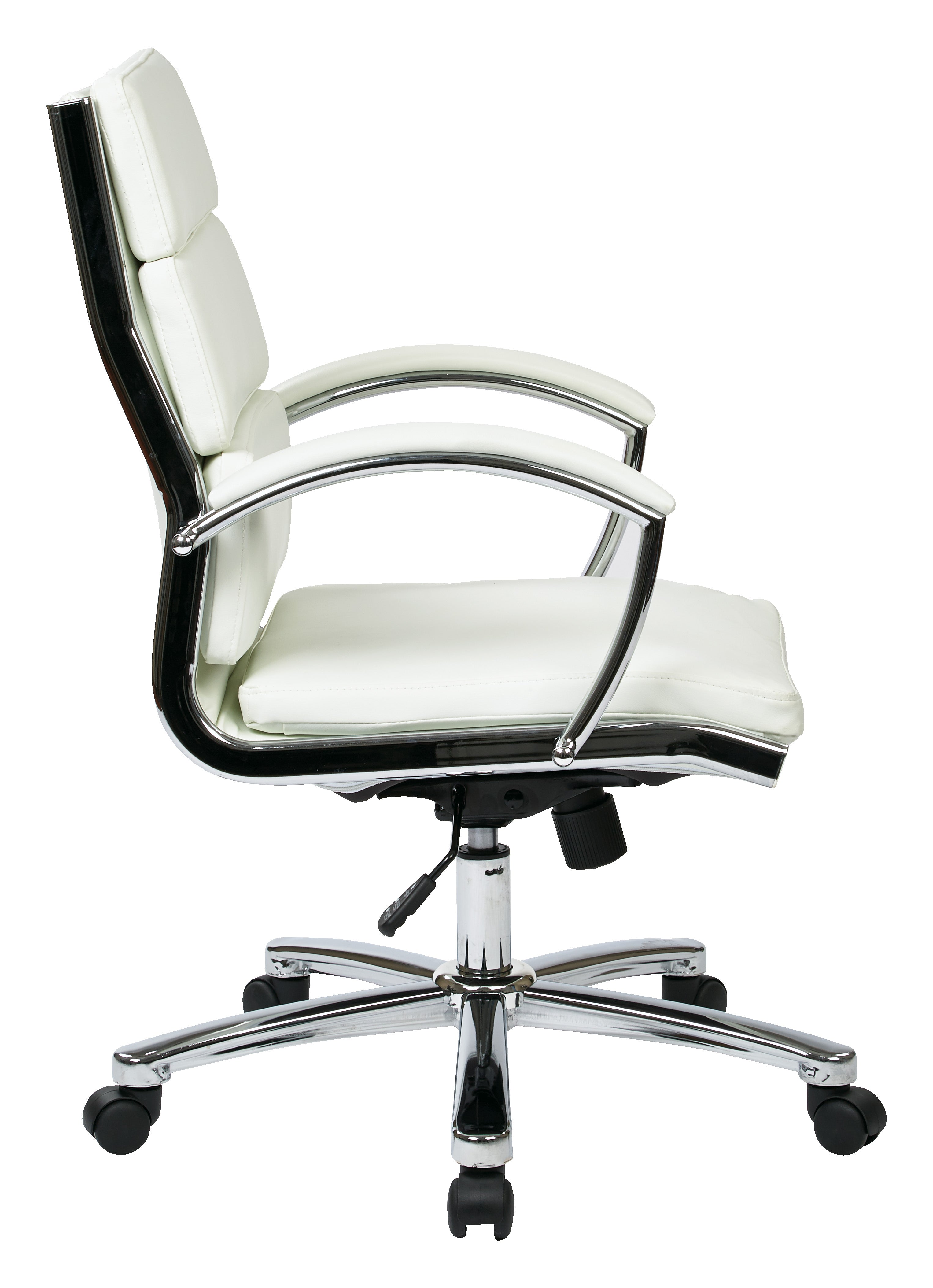 Mid Back Exec Faux Lthr Chair